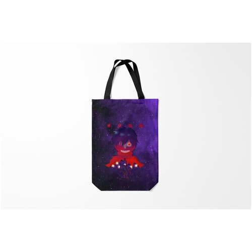 фото Сумка-шоппер / 31х42 см / аниме / токийский гуль канеки над токио burnettie