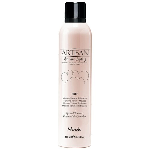 Nook мусс Artisan Puff Volume Mousse для придания объема, 250 мл nook artisan puff stylizing volume mousse