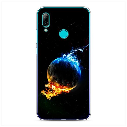 фото Силиконовый чехол "космос 7" на huawei p smart 2019 / хуавей п смарт 2019 case place