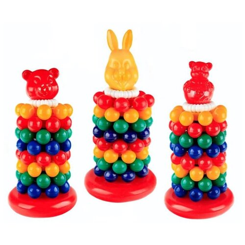 Игрушка Пирамидка Лесная сказка. арт. 5126/СД