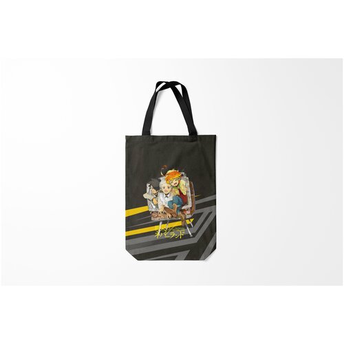 фото Сумка-шоппер / 31х42 см / аниме / обещанный неверленд burnettie