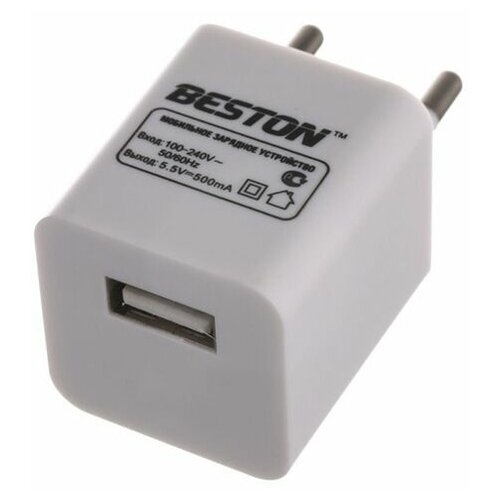 Блок питания BESTON BST-M04U с USB-входом 5.5 В, 500 мА