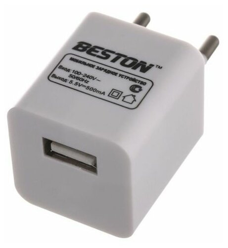 Блок питания BESTON BST-M04U с USB-входом 5.5 В 500 мА