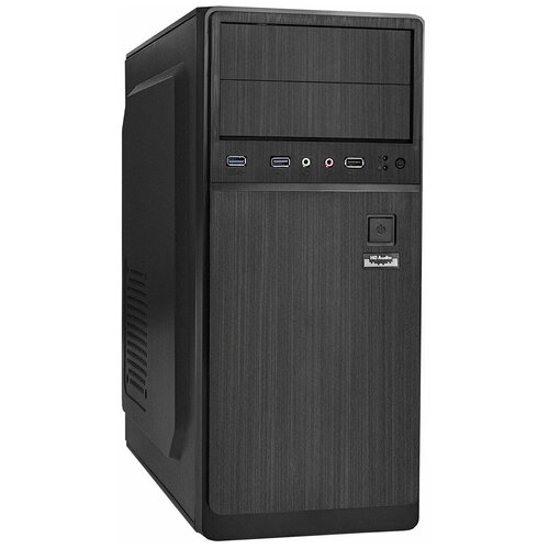 Корпус ATX Exegate XP-402U2-500W-12 500 Вт чёрный корпус exegate xp 402u2 abyss blue