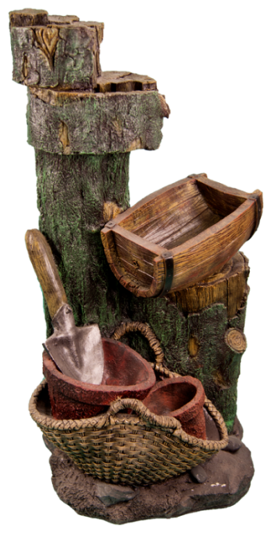 фото Фонтан напольный "Садовый уют"