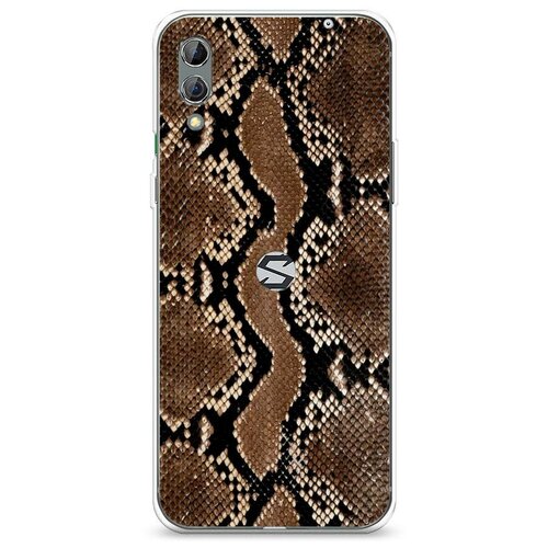 фото Силиконовый чехол "кожа питона" на xiaomi black shark 2 / сяоми блэк шарк 2 case place