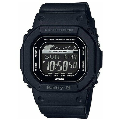 Наручные часы CASIO Baby-G, черный наручные часы casio baby g blx 565s 4e