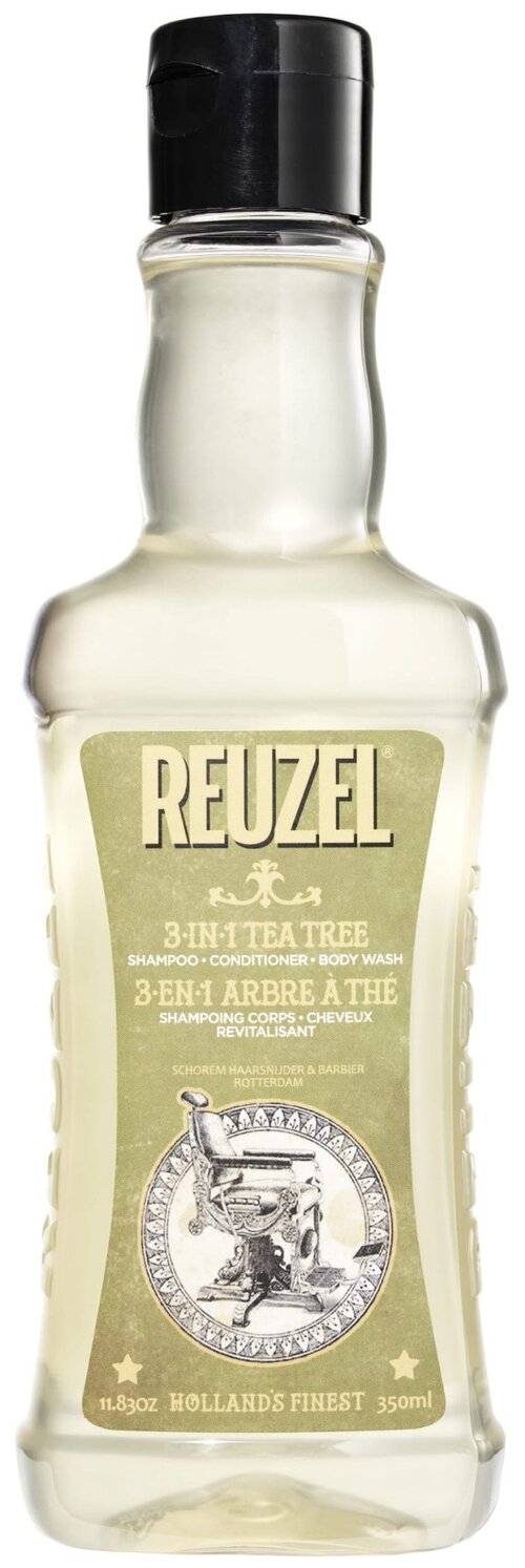 Шампунь REUZEL 3 в 1 Tea Tree, 350 мл