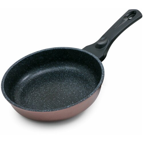 Сковорода Gochu Ecoramic 20 см с мраморным покрытием для всех видов плит без крышки