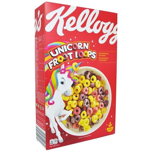 Сухой завтрак Kellogg's Фрут Лупс, 375 г