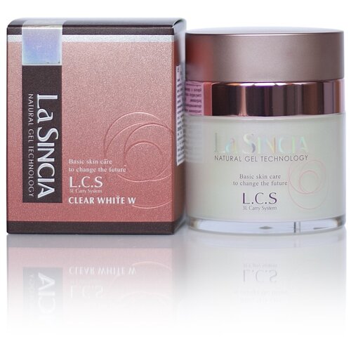 La Sincia Гель для нормальной и жирной кожи с плацентой/L. C. S Clear White 