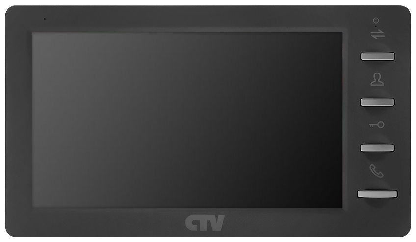 CTV-M1701 Plus Монитор видеодомофона для квартиры и дома (Графит)