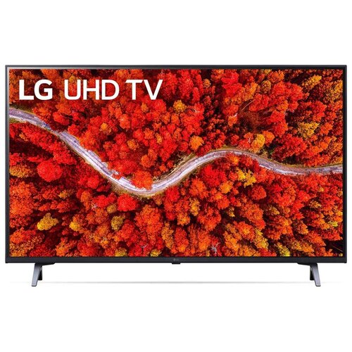 43 Телевизор LG 43UP80006LA 2021 IPS, черный