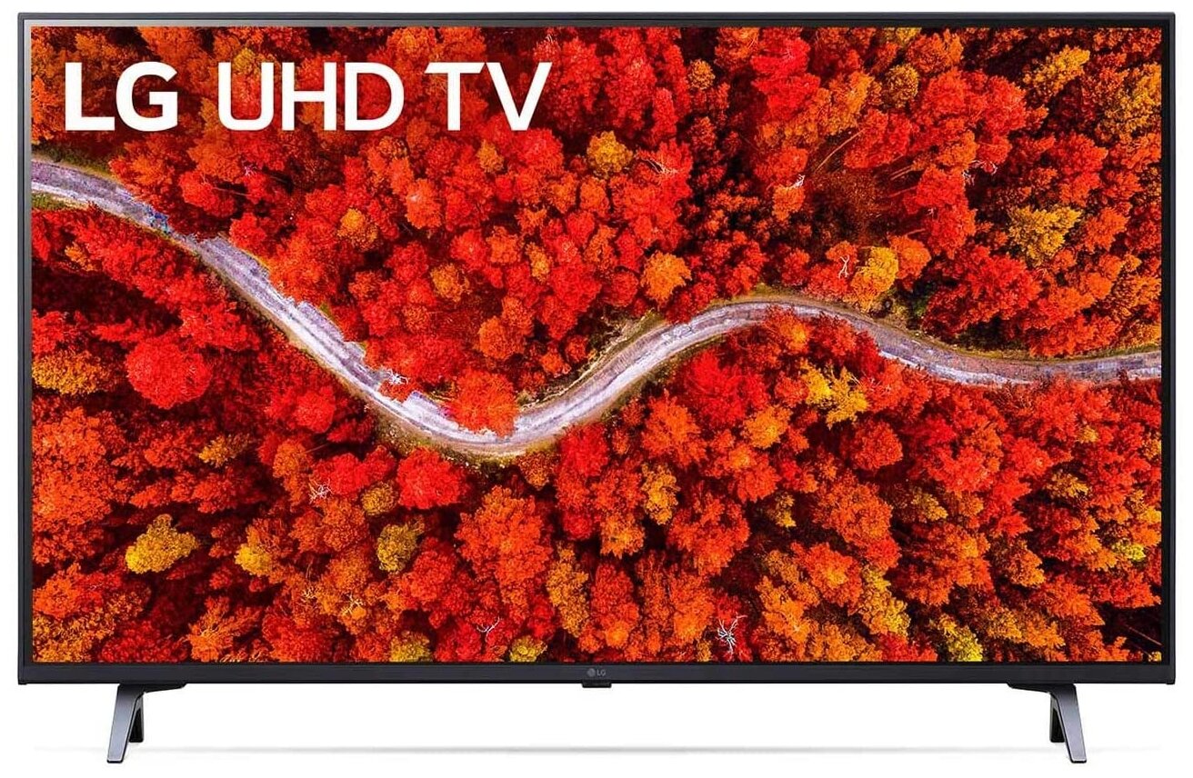 43" Телевизор LG 43UP80006LA 2021 LED, HDR, черный