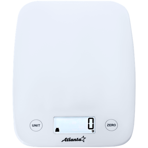 Весы кухонные электронные Atlanta ATH-6198 (white)