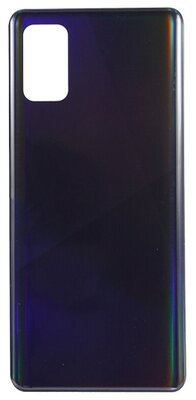 Задняя крышка для Samsung A415F Galaxy A41 (черная)