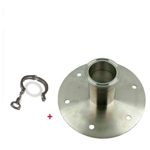 Фланец для кубов Добрый жар кламп 15 дюйма комплект с хомутом и прокладкой 189000₽