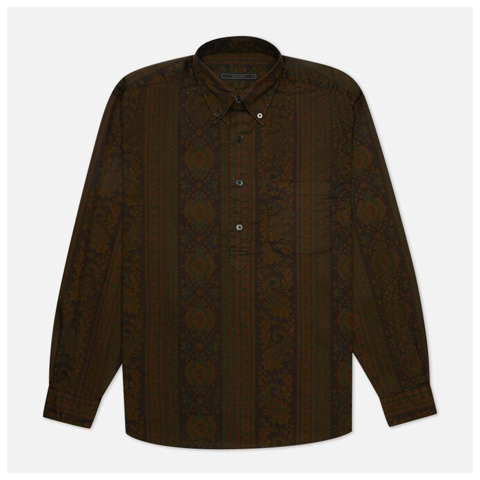 Мужская рубашка SOPHNET. Paisley Big Pullover B.D. синий 