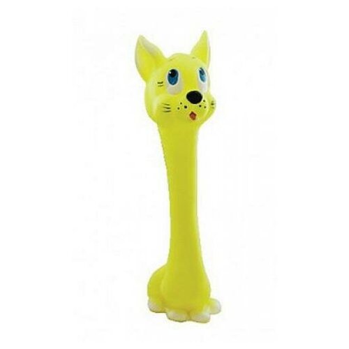 Зооник Игрушка Гантель Кошка 20см гантель звенящая dogman игрушка для собак 12 см цвета в ассортименте