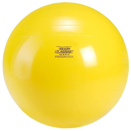 Фитбол Gymnic Classic yellow 45 см