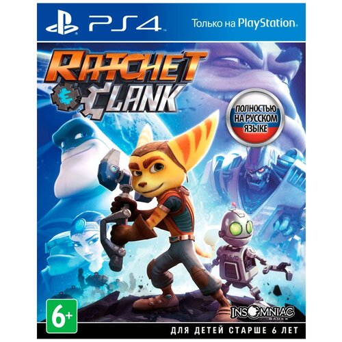 Игра Ratchet & Clank для PlayStation 4 игра ratchet