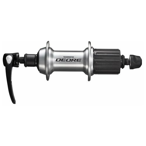 Втулка задняя Shimano Deore FH-T610 (32H, серебро) втулка задняя shimano deore fh t610 32h черная