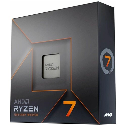 Процессор AMD Ryzen 7 7700X AM5, 8 x 4500 МГц, BOX без кулера