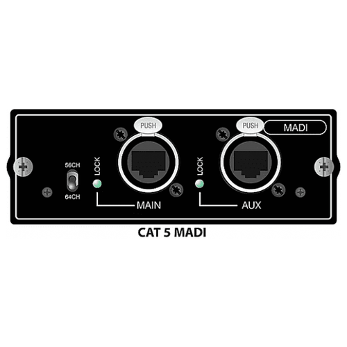 Soundcraft MADI HD Si Dual Cat5 интерфейсная карта 5031571.V для MSB 32