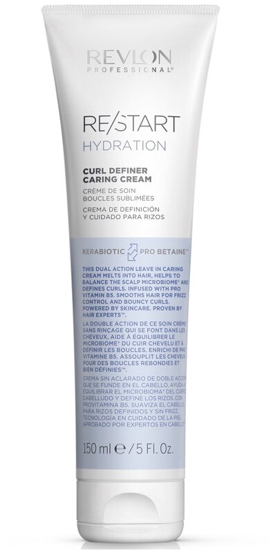 REVLON ReStart Hydration Curl Defener Caring Cream Ухаживающий крем для четких локонов, 150 мл
