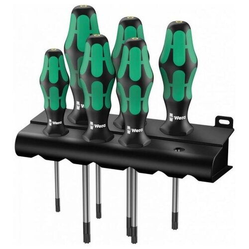 фото Набор отвёрток wera 367/6 torx kraftform plus c подставкой 6 предметов