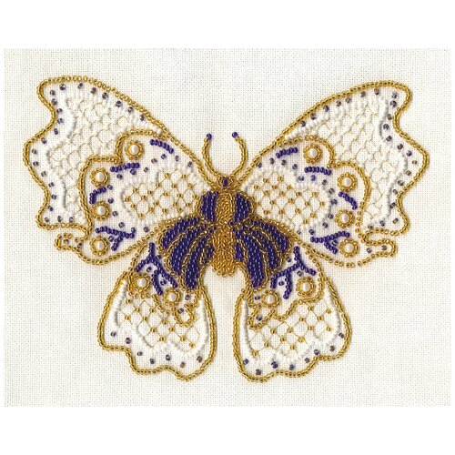 фото Набор для вышивания panna b-1240 ( б-1240 ) папильон 2 шт.