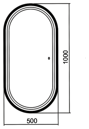 Зеркало Silver Mirrors Виола LED-00002430 - фото №7