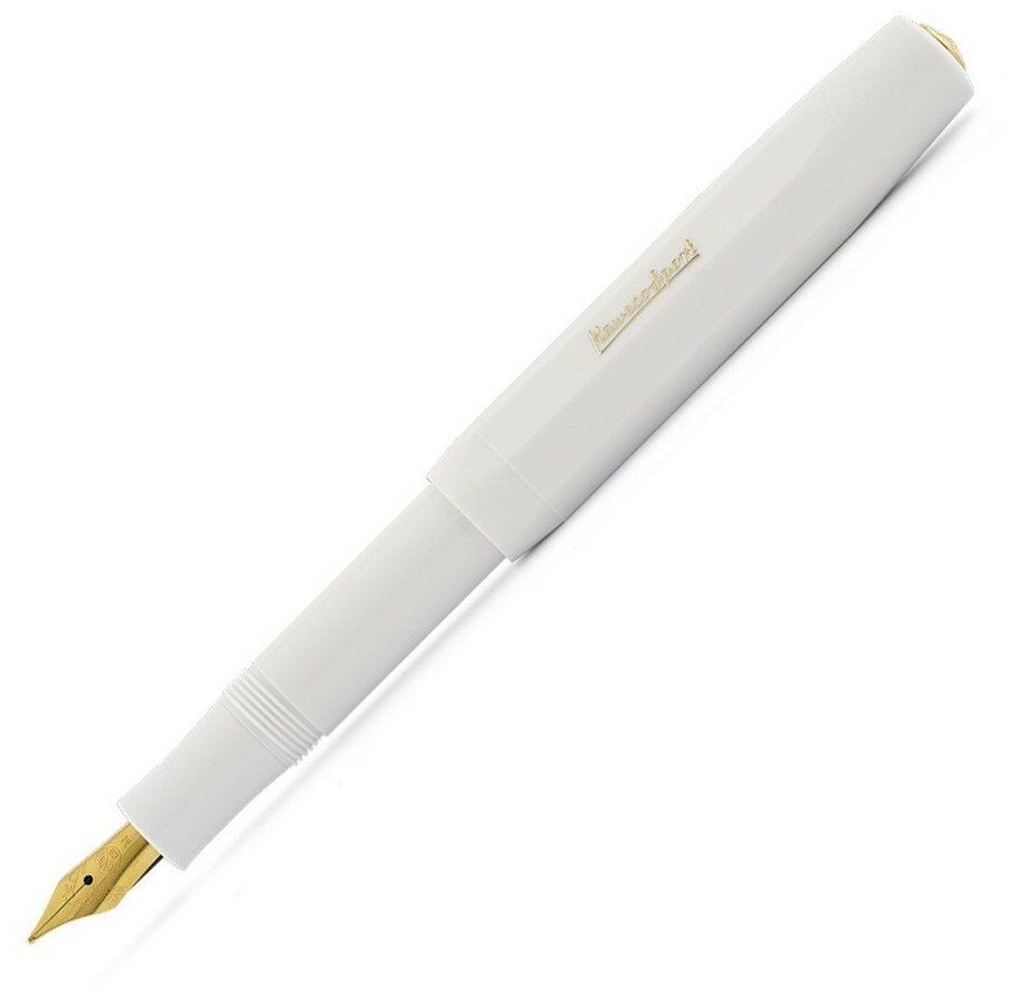 Перьевая ручка Kaweco Ручка перьевая KAWECO CLASSIC Sport M 0.9мм, белый
