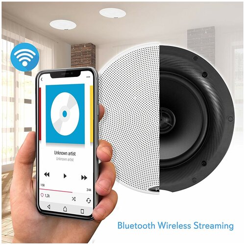Влагозащищенный блютуз встраиваемый в потолок динамик Smartaudio 5Bluetooth 1299000₽