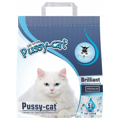 наполнитель Pussy-cat 5 л Силикагелевый Premium (2 шт)