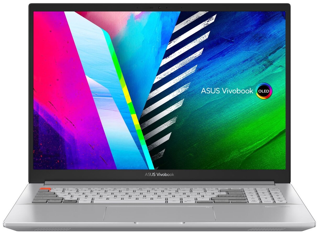 Ноутбук Asus N7600PC-L2150 16"(3840x2400 OLED)/Intel Core i7 11370H(3.3Ghz)/16Gb/1Tb SSD/noDVD/nVidia GeForce RTX3050 4Gb/Cam/BT/WiFi/war/Cool Silver/DOS 90NB0UI3-M003X0