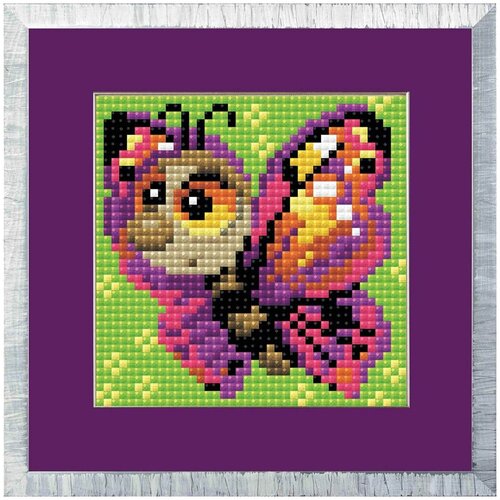 Набор риолис мозаичная картина арт.AM0022 Бабочка 10х10 см