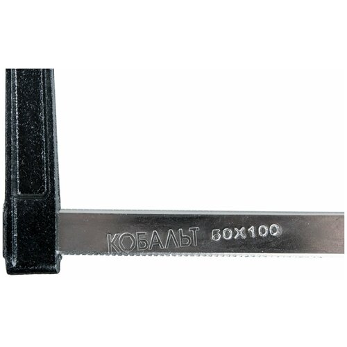 Струбцина F-образная кобальт 50 x 100 мм деревянная рукоятка 366₽