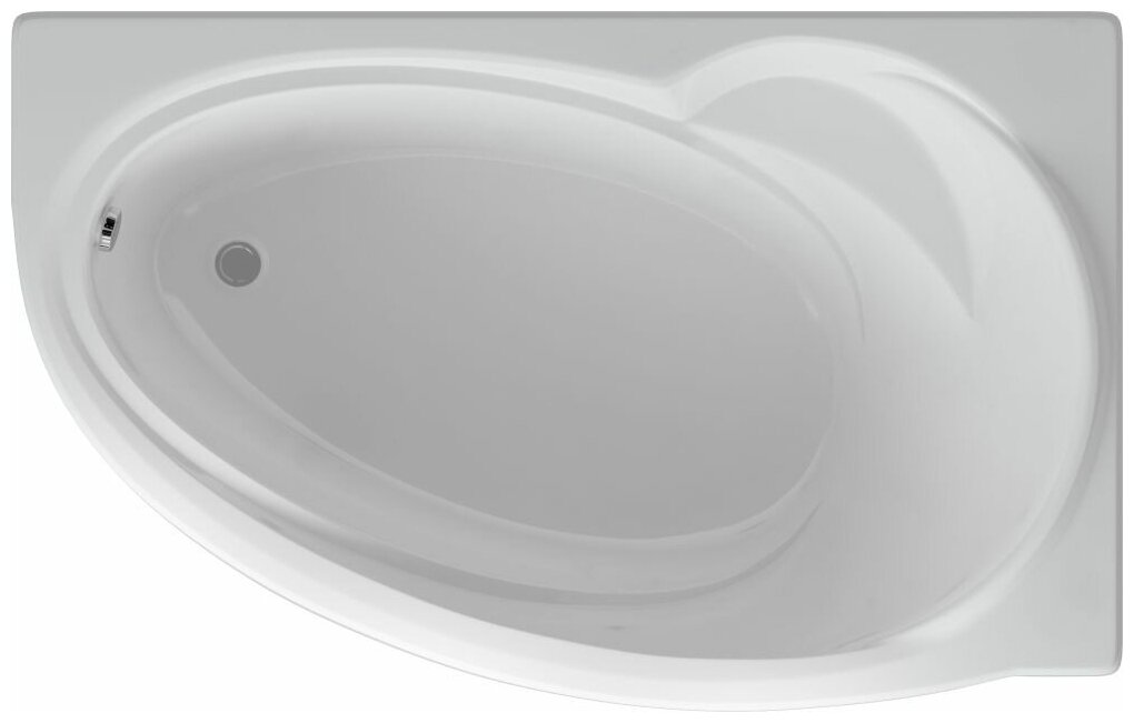 AQUATEK Акриловая ванна Акватек Бетта 160 R, с фронтальным экраном