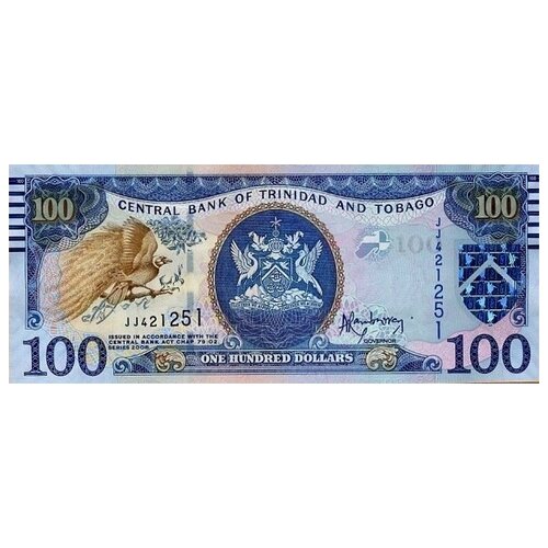 Тринидад и Тобаго 100 долларов 2006 г UNC