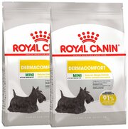 ROYAL CANIN MINI DERMACOMFORT для взрослых собак маленьких пород при аллергии (3 + 3 кг)