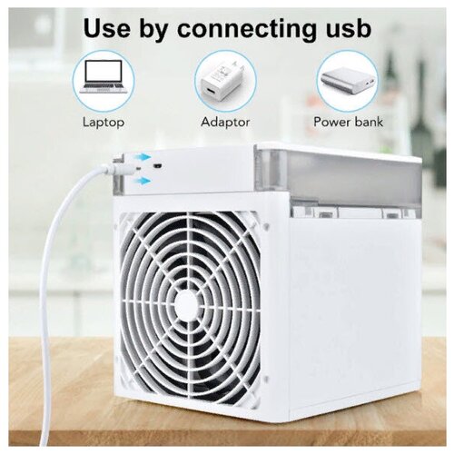 Мини кондиционер Ultra Air Cooler с функцией увлажнения и фильтрации воздуха, Портативный охладитель воздуха