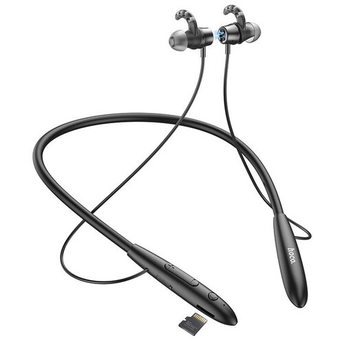 Наушники ES61 HOCO беспроводные спортивные вакуумные наушники с обручем черные 1150₽