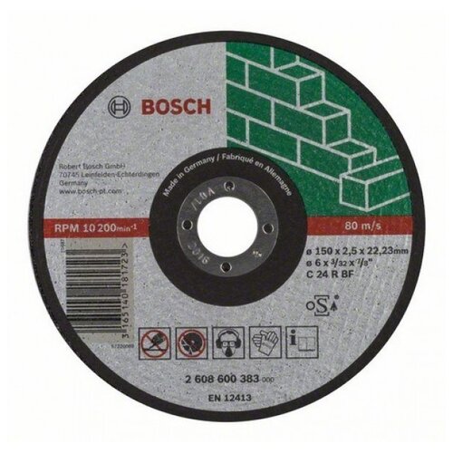 BOSCH 2608600383, 150 мм, 1 шт.