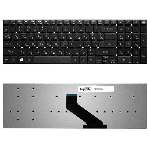 Клавиатура для ноутбука Packard Bell EasyNote TS11 TS13 TS44 LS11 LS13 LS44 Series Г-образный Enter Черная без рамки PN MP-10K33SU-698 67000₽
