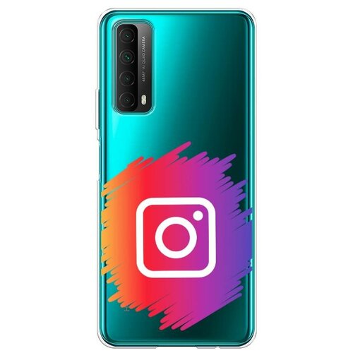 фото Силиконовый чехол "инстаграм логотип" на huawei p smart 2021 / хуавей п смарт 2021 case place