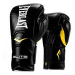 Боксерские перчатки Everlast ELITE PRO Чёрные - изображение