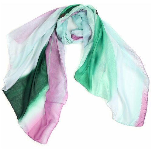 фото Mus22013-11 шарф жен. 100% полиэстер 90x180 fabretti