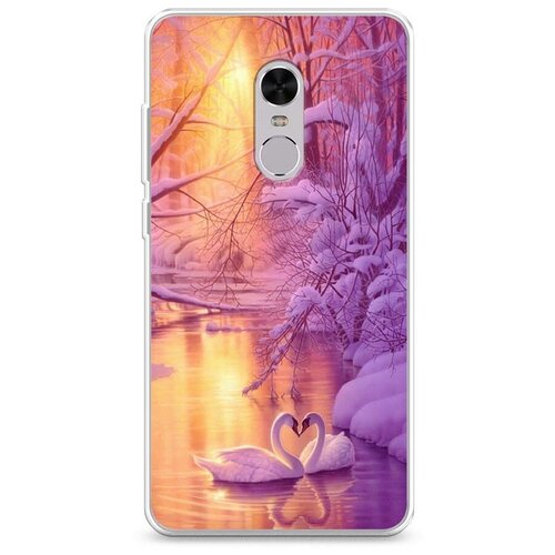 фото Силиконовый чехол "зима 1" на xiaomi redmi note 4 / сяоми редми ноут 4 case place