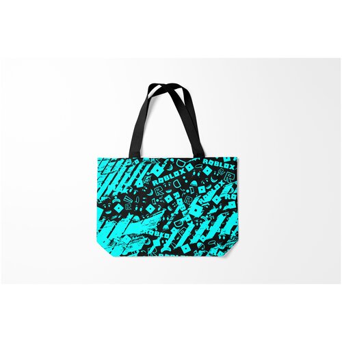 фото Сумка-шоппер / 46х35 см / геймерам / roblox burnettie